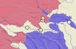 USGS HUC 4 sites example